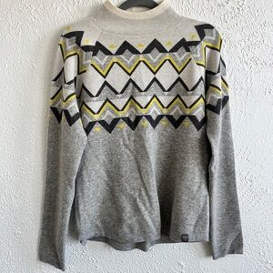 Title Nine Merino Pullover with Zip Pocket